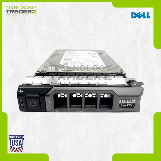 ** 8D1V4 Dell 6TB SAS 12Gbps 7.2K RPM 3.5" 08D1V4 Enterprise Hard Drive **