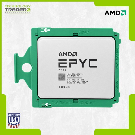 ** 100-000000053 AMD EPYC 7742 64-Core 2.25GHz 256MB 225W Processor **UNLOCKED**