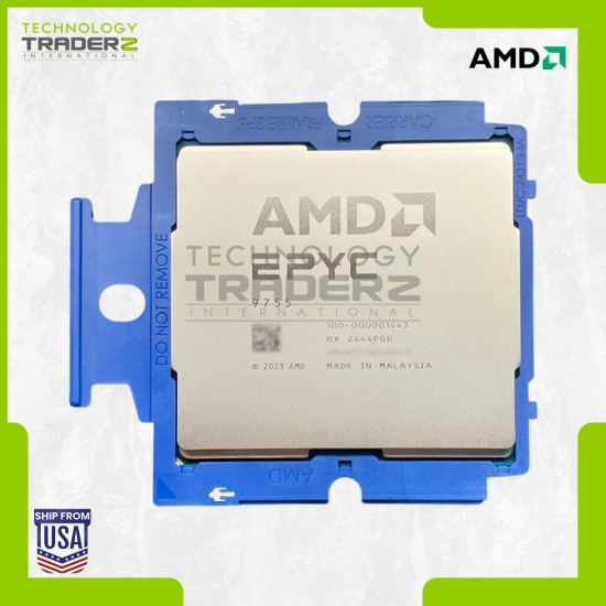 ** AMD EPYC 9755 128-Core 2.70GHz SP5 Server CPU 100-000001691 UNLOCKED **