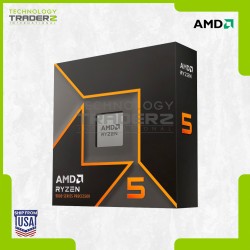 ** AMD Ryzen 5 9600X 6-Core 3.9GHz AM5 Zen 5 65W CPU 100-100001405WOF **