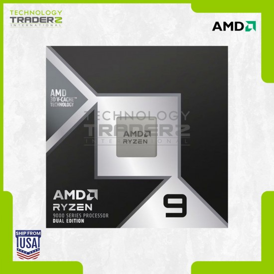 ** AMD Ryzen 9 9950X3D2 Ryzen 9000 4.3GHz 16-Core AM5 Granite Ridge Processor **
