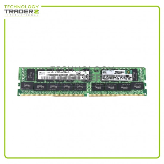 ** 728629-B21 HP 32GB PC4-17000 DDR4-2133MHz ECC REG Dual Rank Smart Memory ** ** 728629-B21 HP 32GB PC4-17000 DDR4-2133MHz ECC REG Dual Rank Smart Memory **