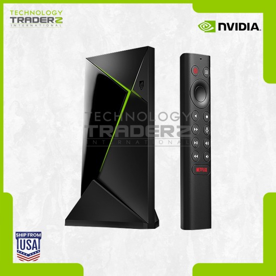 ** NVIDIA SHIELD Pro Android TV 4K HDR Streaming Media Player 945-12897-2500-101
