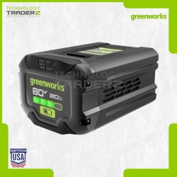 ** Greenworks BAB740 80V 2.0Ah Rechargeable Lithium Battery **