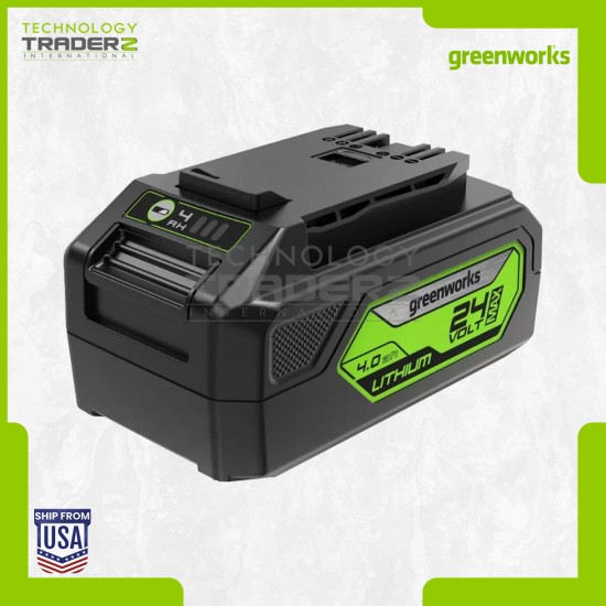 ** BAG709 Greenworks 24V 3.0Ah Lithium-Ion Rechargeable Battery Pack **