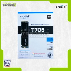** CT4000T705SSD3 Crucial T705 4TB PCIe 5.0 x4 NVMe M.2 SSD **