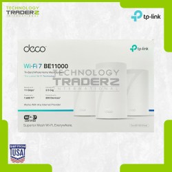 ** TP-Link Deco 7 Pro BE11000 Wi-Fi 7 Tri-Band Whole Home Mesh 3-Pack **