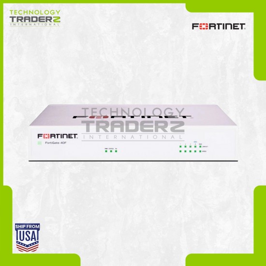 ** Fortinet FortiGate FG-40F 5Gbps 5x GE RJ45 Security Firewall Appliance **