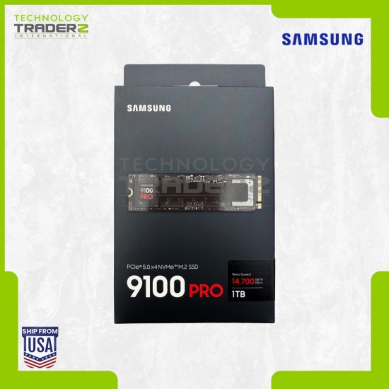 ** Samsung 9100 PRO 1TB PCIe 5.0 x4 NVMe M.2 2280 SSD MZ-VAP1T0B/AM **