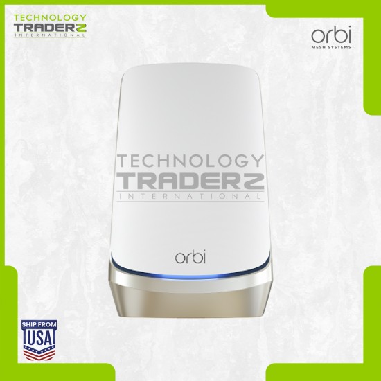 ** NETGEAR Orbi RBSE960 Quad-Band AXE11000 WiFi 6E Mesh Satellite Extender **