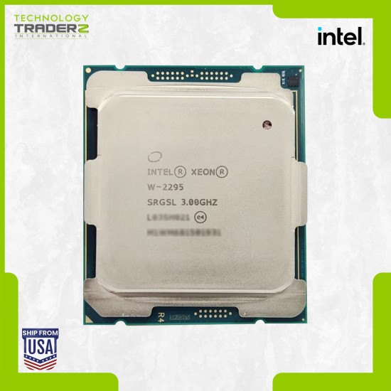 ** SRGSL Intel Xeon W-2295 18-Cores 3.00GHz 24.75MB 165W LGA2066 Processor **