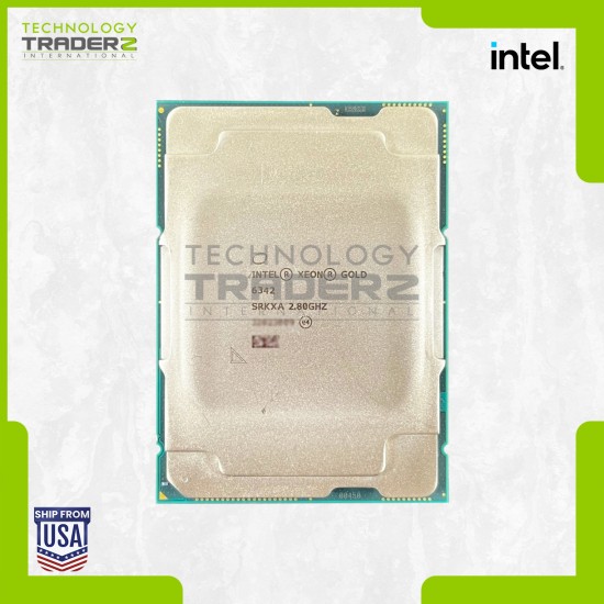 ** SRKXA Intel Xeon Gold 6342 24-Core 2.80GHz FC-LGA16A CPU **