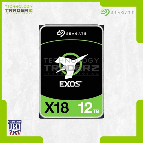 ** Seagate Exos 12TB ST12000NM004J 3.5" SAS 12Gb/s 7.2K RPM 256MB Hard Drive **