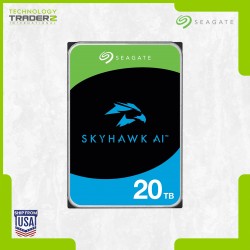 ** ST20000VE003 Seagate SkyHawk AI 20TB 7200RPM SATA 6Gb/s 3.5" HDD **