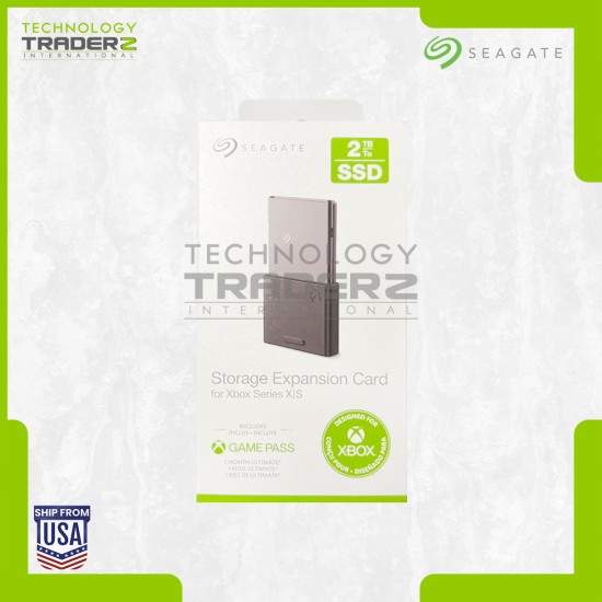 ** STJR2000400 Seagate 2TB NVMe Expansion Card SSD Xbox Series X|S Portable **
