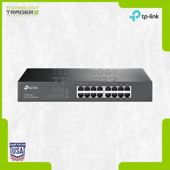 ** TP-Link TL-SG1016D 16-Port 10/100/1000Mbps Gigabit LAN Ethernet Switch **
