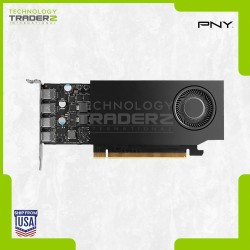 ** PNY A1000 8GB GDDR6 PCIe 4.0 x8 VCNRTXA1000ATX-PB 128-bit Video Card **