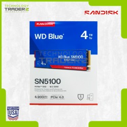 ** WDS400T5B0E SanDisk WD Blue SN5100 4TB PCIe 4.0 NVMe M.2 2280 SSD **