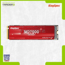 ** KingSpec XG 7000-1TB PCIe Gen4 x4 NVMe M.2 2280 SSD 7400MB/s Internal SSD **