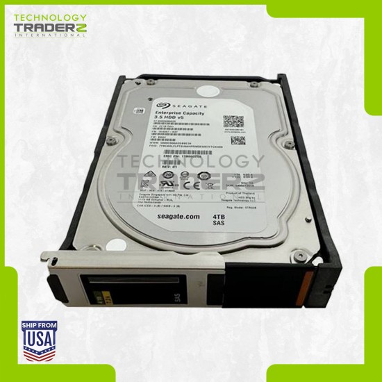 005052089 EMC Data Domain 4TB 7.2K SAS 12G 3.5" Hard Drive 118000259 1V4207-037
