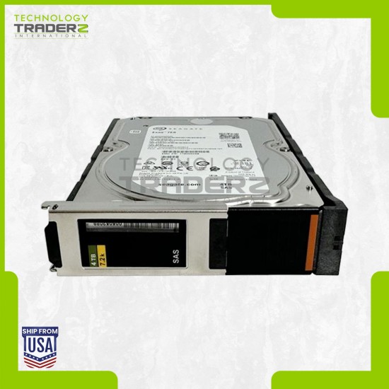 005052089 EMC Data Domain 4TB 7.2K SAS 12G 3.5" Hard Drive 118000259 1V4207-037