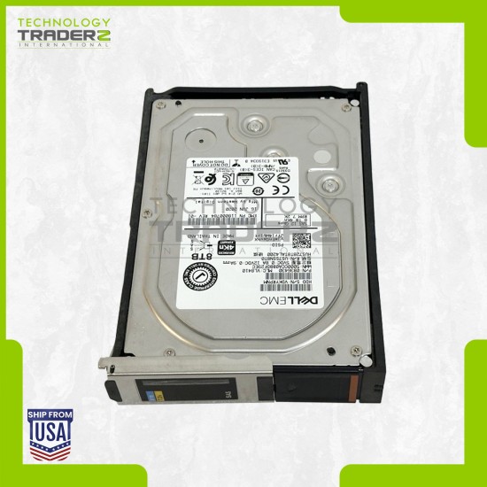 005053239 EMC 8TB 7.2K SAS 12Gbps 256MB 3.5" ECS HDD 100-564-424 W/ Interposer