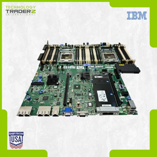 00W2671 IBM System x3650 M4 System Motherboard 00Y7683 W/ 1x 90Y5100