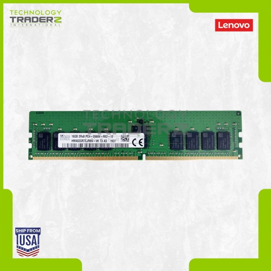 01AG618 Lenovo 16GB PC4-21300 DDR4-2666MHz ECC REG Dual Rank Memory Module