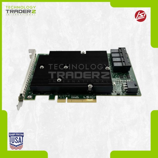 03-25600-01B LSI 9300-16i 16-Port 12Gbps SAS HBA SAS9300-16i W/ Bracket