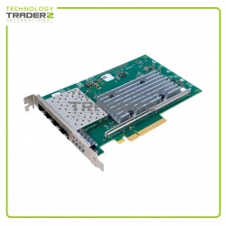 0HY9T Dell Quad-Ports SFP+ 10Gbps PCI-E Network Adapter 00HY9T W-Bracket
