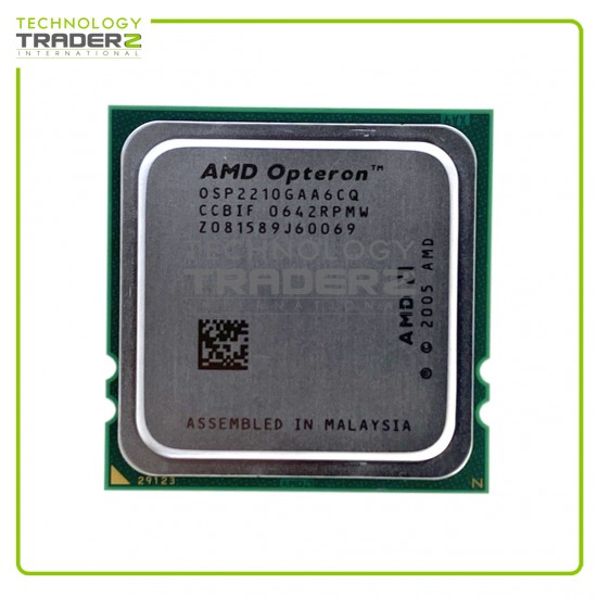 OSP2210GAA6CQ AMD Opteron 2210 HE Dual-Core 1.80GHz 2MB Processor **Pulled**