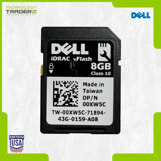 0XW5C Dell PowerEdge 8GB Flash SD Card 00XW5C **Pulled**
