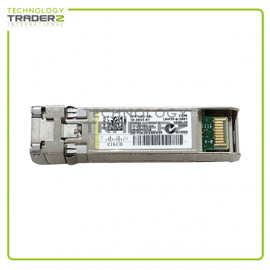10-3035-01 Cisco 10Gbps Multi Mode Fiber Duplex LC Connector SFP+ Transceiver