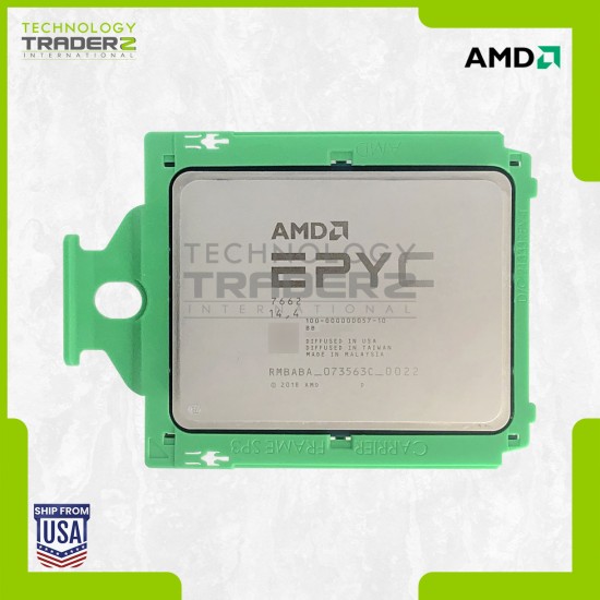 AMD EPYC 7662 2.00GHz 64-Core 256MB 225W ES CPU 100-000000057-10 *UNLOCKED*