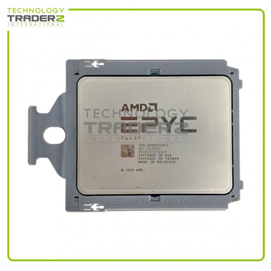 100-000000342 AMD EPYC 7443P 24-Core 2.85GHz 128MB 200W Processor **UNLOCKED** 100-000000342 AMD EPYC 7443P 24-Core 2.85GHz 128MB 200W Processor **UNLOCKED**