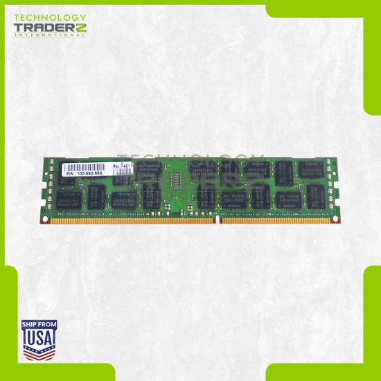 100-562-866 EMC 4GB PC3-10600 DDR3-1333MHz ECC Dual Rank Memory Module