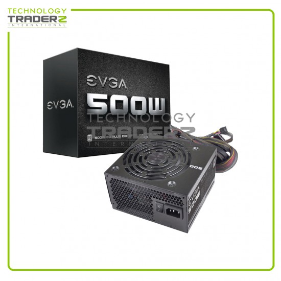 ** 100-W1-0500-KR EVGA 500 W1 80 Plus 500W Power Supply**