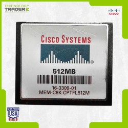16-3309-01 Cisco CompactFlash 512MB Flash Card **Pulled**