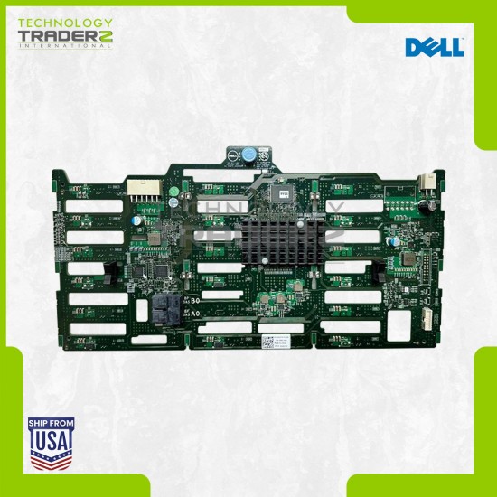 1K2TX Dell PowerEdge T630 18-Bay 3.5” Hard Drive Backplane 01K2TX **Pulled**