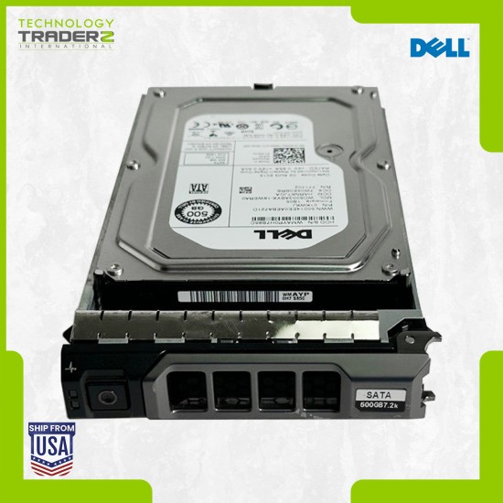 1KWKJ Dell 500GB 7.2K SATA 3Gbps 64M 3.5 HDD 01KWKJ WD5003ABYX-18WERA0