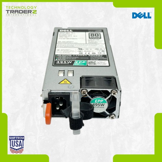 2FR04 Dell PowerEdge R730 R730XD 495W Power Supply 02FR04 **Pulled**