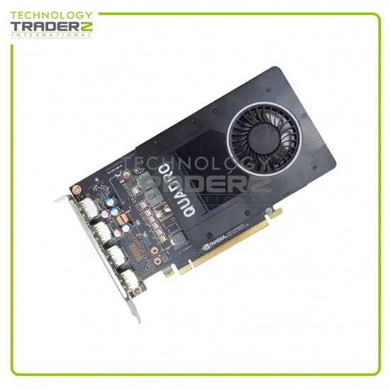 ** 2G8WC Dell Nvidia Quadro P2200 5GB GDDR5X PCI-e 4x DP Graphics Card 02G8WC **