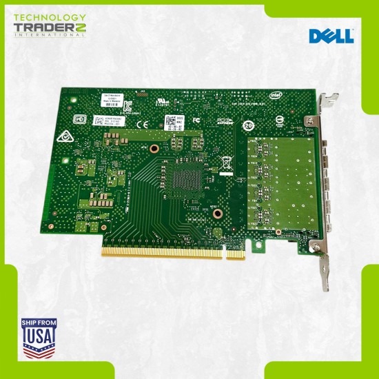 2VV2G Dell Quad-Port 10/25Gbps PCI-e SFP28 Network Adapter 02VV2G **Pulled**