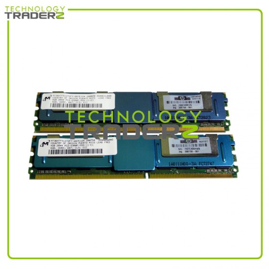 397415-B21 HP 8GB (2 X 4GB) PC2-5300 DDR2-667MHZ ECC MEMORY KIT 398708-061