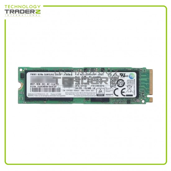 ** 3YC83 Dell 256GB TLC NVMe M.2 PCI-E 3.0 x4 Solid State Drive **