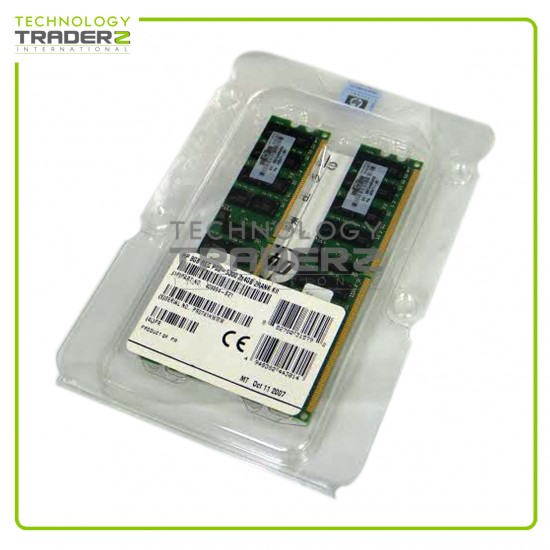 408854-B21 HP 8GB (2x4GB) PC2-5300 DDR2-667MHz ECC Dual Rank Memory Kit *Retail*