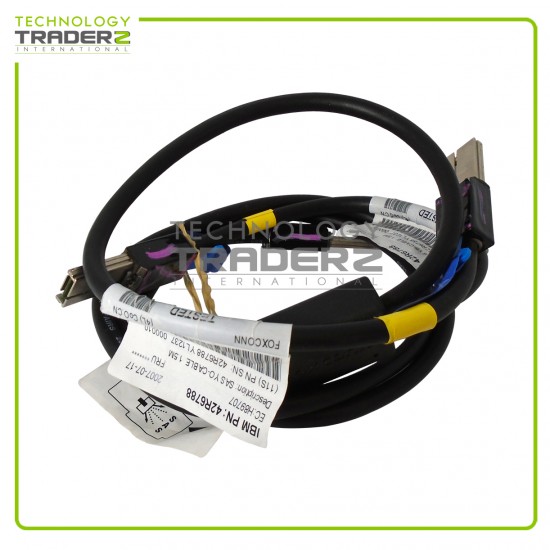 42R6788 IBM 1.5M SAS-YO Cable H89707 * Pulled *