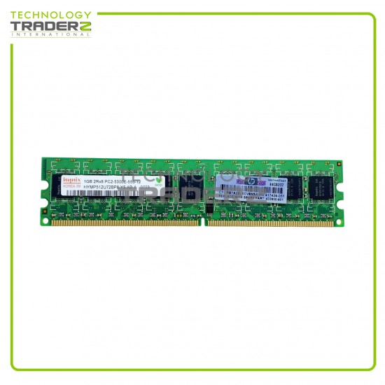 LOT OF 7 432804-B21 HP 1GB PC2-5300 DDR2-667MHz ECC Unbuffered Dual Rank Memory