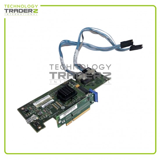 44E8690 IBM ServeRAID BR10I SAS/SATA 3GB RAID Controller 44E8688 W/ 2x 69Y1332