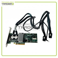 46C8929 IBM M5014 SAS SATA ServeRAID Controller 90Y4267 W/ 2x 69Y1328